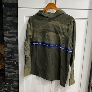 Abercrombie & Fitch camouflage hoodie